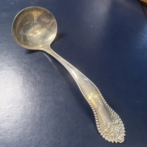 Gorham Sterling LANCASTER Bouillon Soup Spoon