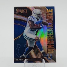 2020 Panini Select Unbreakable Silver Prizm Frank Gore #U23