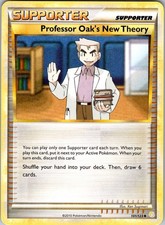 Professor Oak's New Theory 101/123 Uncommon HeartGold & SoulSilver Pokemon LP on eBay