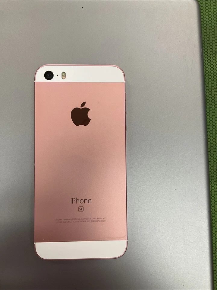 Apple iPhone SE 1ª Generación - 16 GB Desbloqueado Color Rosa Foto 2 de 4