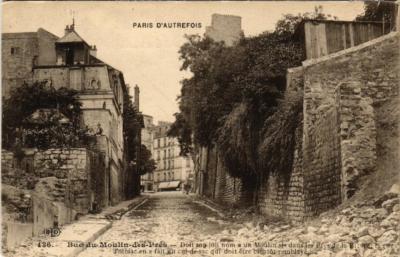 CPA PARIS 13e Rue du Moulin-des-Pres. Paris d'Autefois (535873)