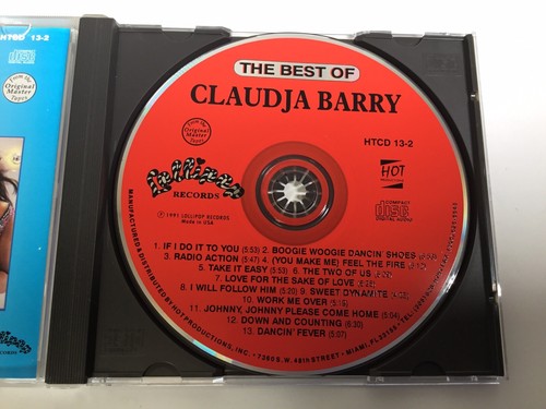 Claudja Barry The Best Of 'Dancin Fever' CD Album 12 Tracks rare - Picture 4 of 5