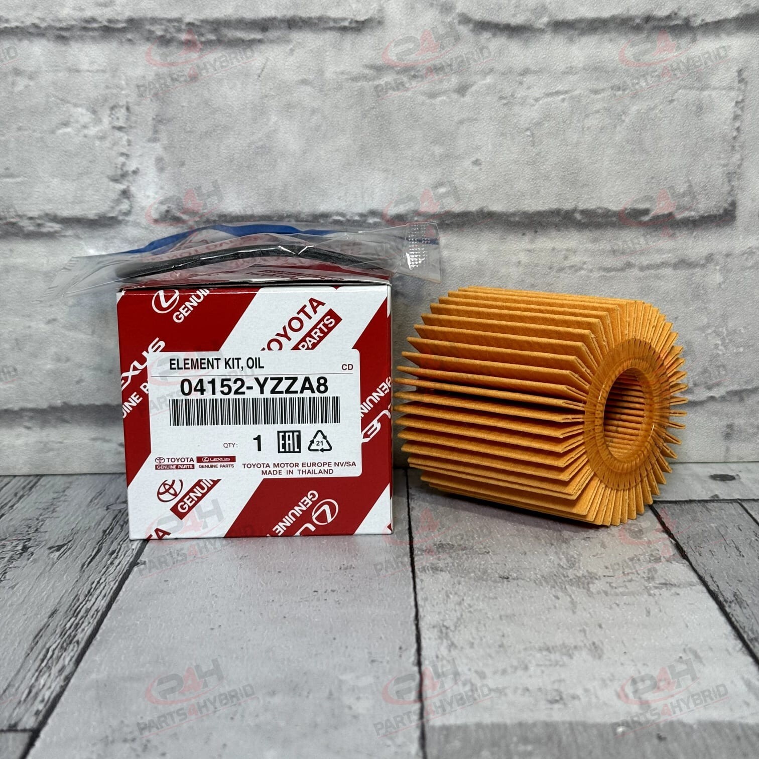 Genuine Toyota Auris Oil Filter Nde150 2008 To 2018 Oem Part 04152-YZZA8 Nde180
