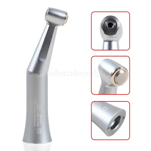 NSK Style Dental Contra Angle Contrangolo Handpiece Push Spray Dentista 1:1 Gear - Imagen 2 de 12
