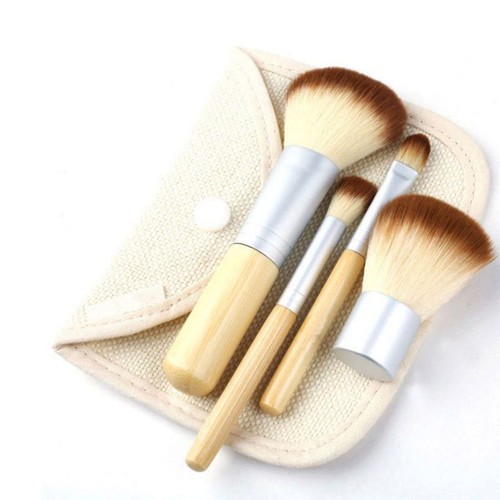 Set kit pennelli Kabuki trucco professionale pennello blush cosmetico fondotinta polvere - Foto 3 di 8