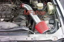 Red For 1993-1995 Isuzu Rodeo 3.2L V6 Sohc Air Intake System Kit + Filter