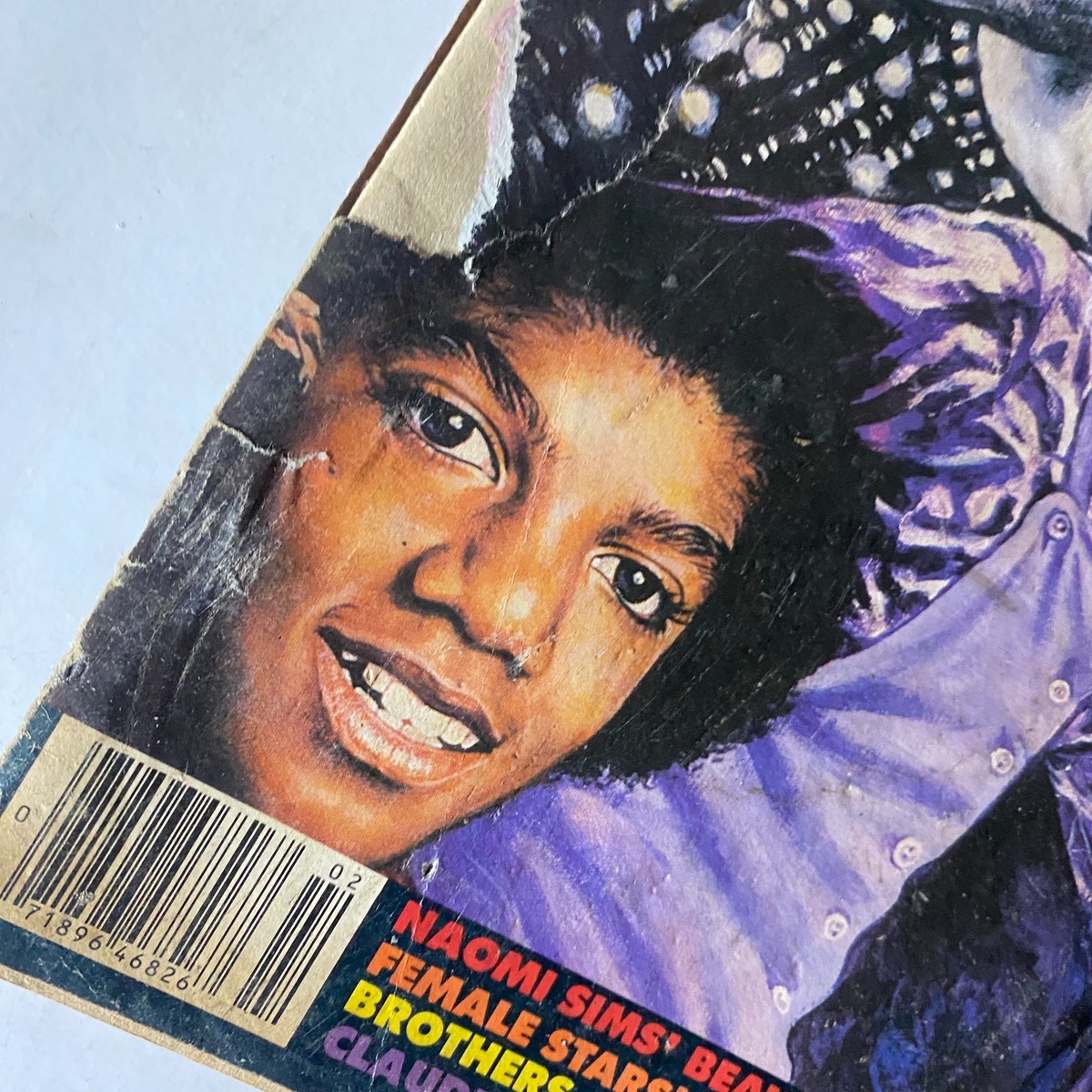 VTG Right On Magazine February 1983 Michael Jackson GD