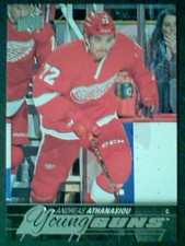 ANDREAS ATHANASIOU  15/16 AUTHENTIC UDS2 YOUNG GUNS CARD  SP