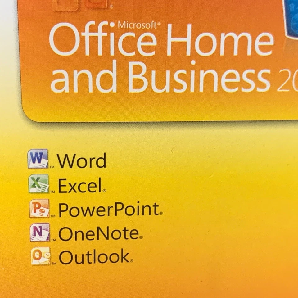 Microsoft Office 2010 Business Home PKC Word Excel PowerPoint Outlook 365 Boxed - Image 3 of 3
