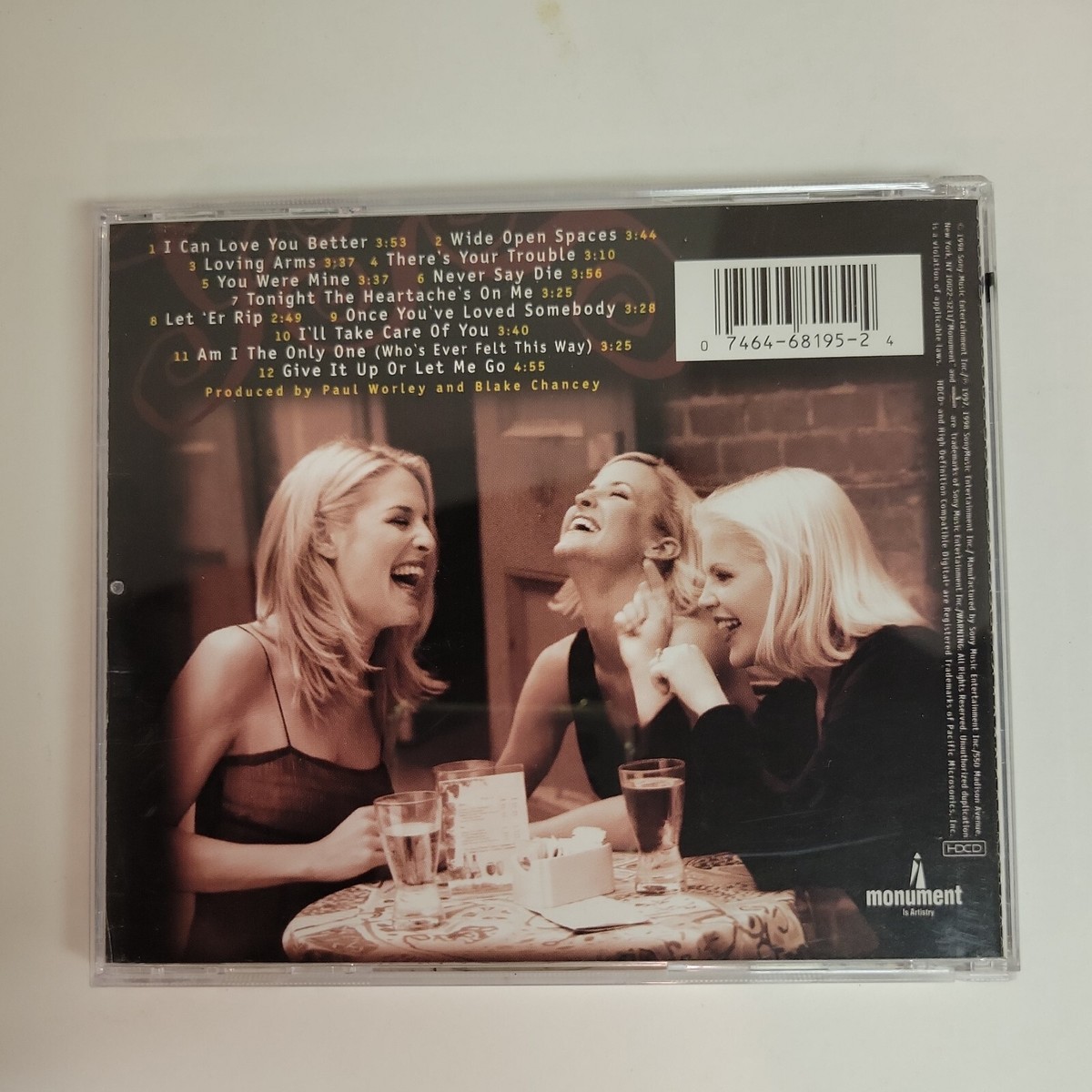 Wide Open Spaces by Dixie Chicks (CD, Jan-1998, Monument