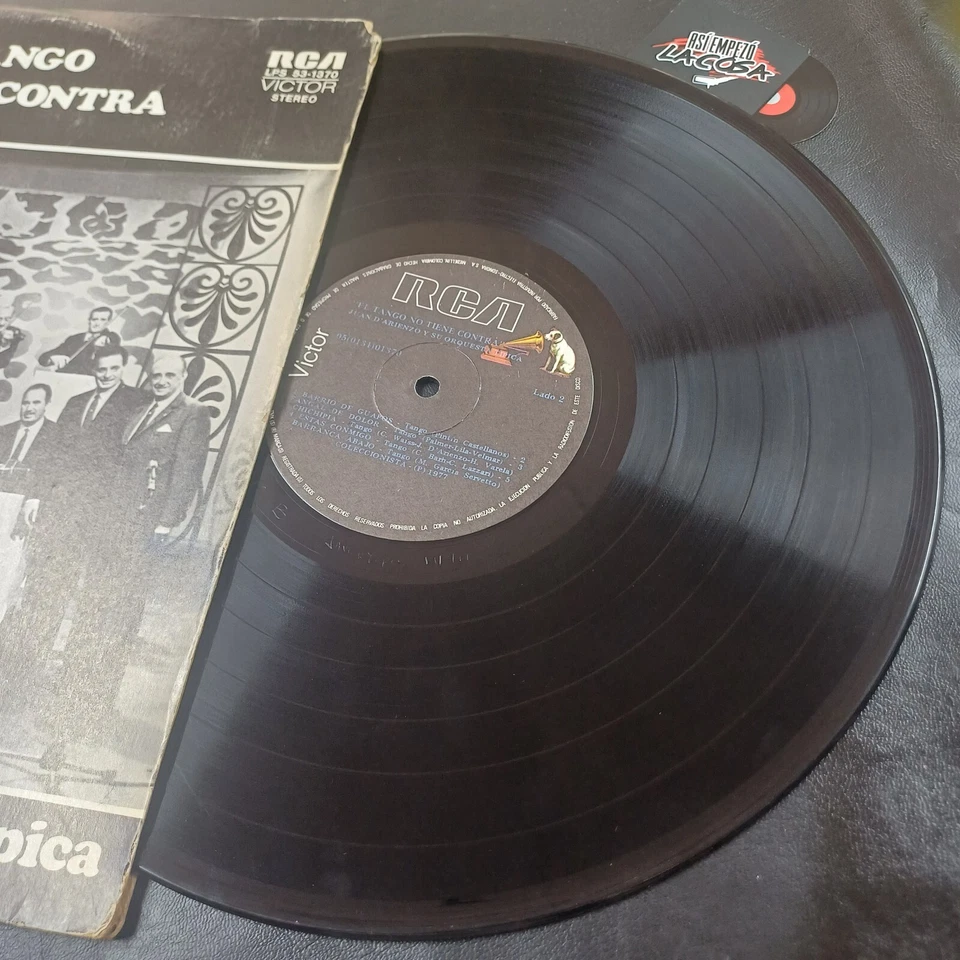 Juan D'Arienzo Y Su Orquesta* – Buenos Aires Tiempo D'arienzo - Colombia, 1986 - Image 3 of 4