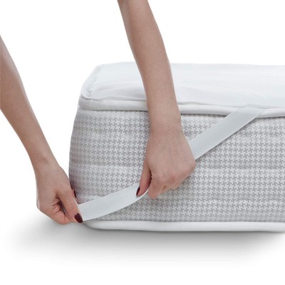Matratzenschoner 100 x 200 cm wasserdicht 2er Set - Alese 100x200 aus Baumwolle Re...