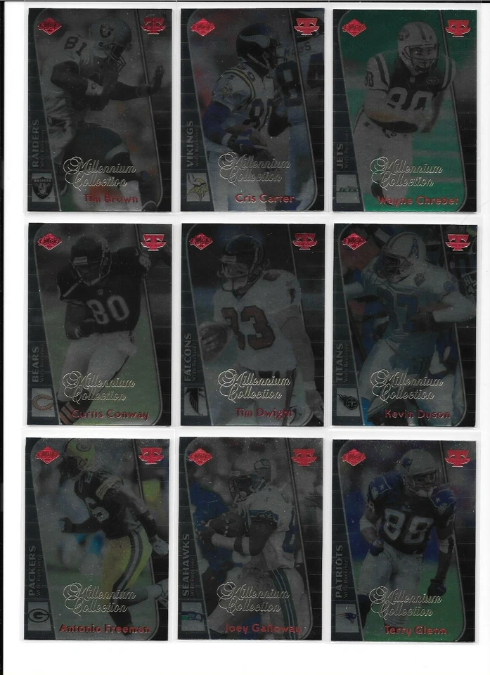 1999 Collector's Edge Triumph Millennium Collection Football Cards Choose / mb49 - Image 4 of 4