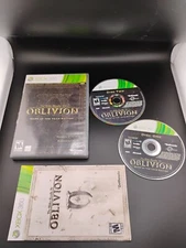 Elder Scrolls IV Oblivion Game of The Year GOTY XBOX 360 Complete Great Shape