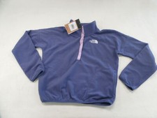THE NORTH FACE GIRLS' GLACIER PULLOVER FLEECE SIZE XL NF0A84M4I0D-XL PURPLE