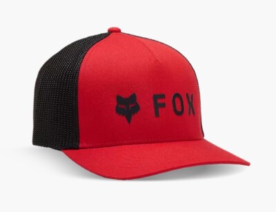 Fox Racing Absolute Flexfit Hat Flame Red 31618-122