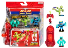 Legends of Akedo Beast Strike Starter Pack, 3 Warriors / New