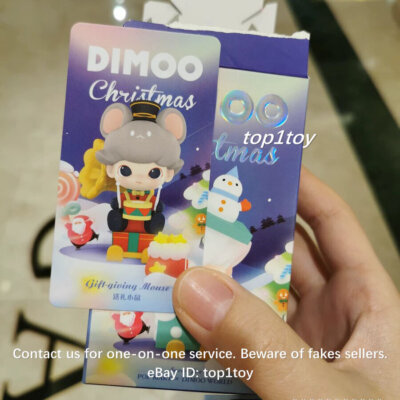 POP MART x DIMOO WORLD Merry Christmas 2020 Gift-giving Mouse Mini