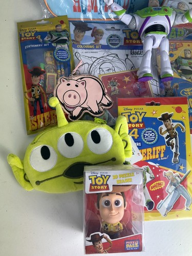 Juegos de papelería Toy Story Buzz Lightyear niños cumpleaños niña niño paquete de fiesta - Imagen 4 de 6