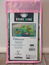 Bobby Jack Monkey "Going Dotty" Standard Size Pillowcase 