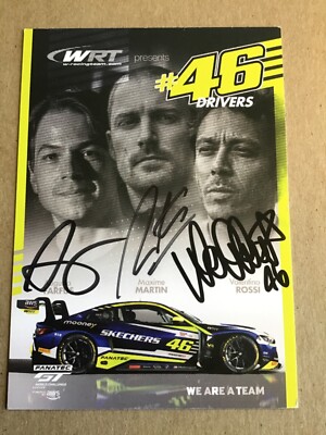 Valentino Rossi, Italy ?? Racing Driver Sports 2023 hand signed 