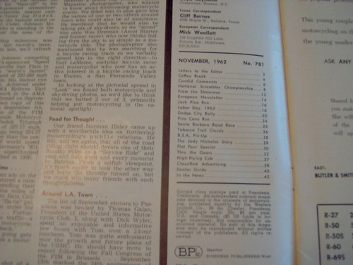 MOTORCYCLIST MAGAZINE NOV 1962 J Nicholas '63 HARLEY VW MOTORCYCLE ADS ENFIELD - Picture 3 of 7
