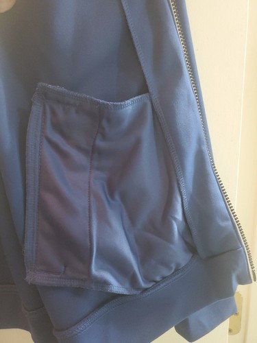 Pebble Beach Performance full zip Blue jacket men's size XL 100% Polyester - Picture 4 of 5