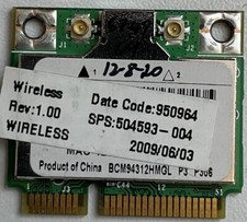 BCM94312HMG MINI WIFI NETZWERKADAPTER F&Uuml;R LAPTOPS