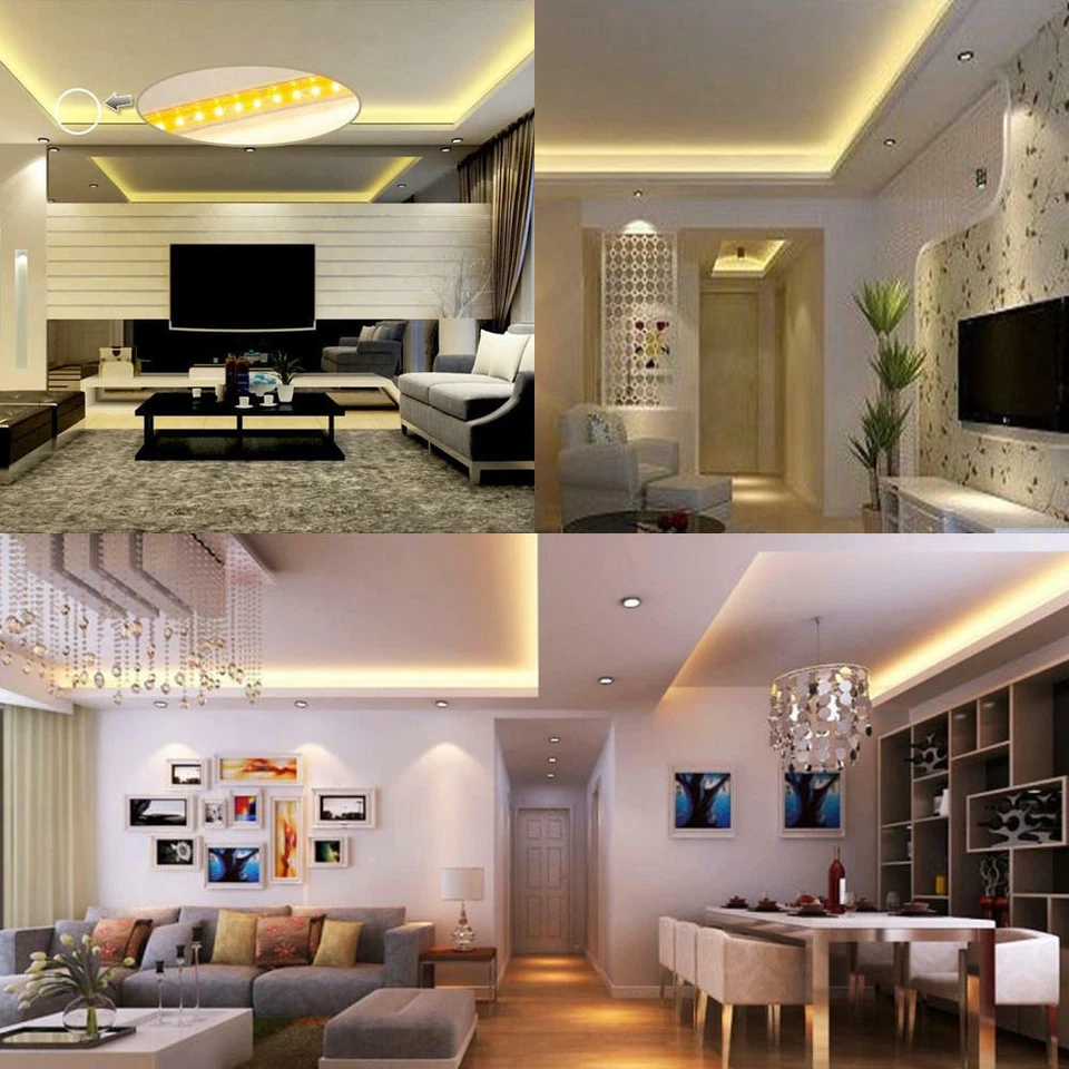 LED Lichterkette Unterbau Hindtergrund Möbel Beleuchtung 5-100 Meter Lang - Bild 3 von 4