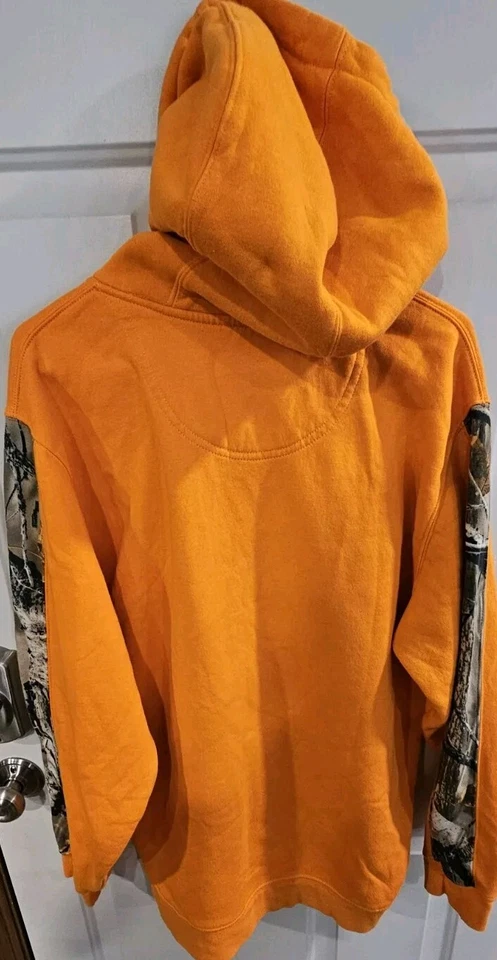 Legendary Whitetails The Outfitter Lg Orange Camo Deer Hunting Sweatshirt (41) - Image 3 of 3