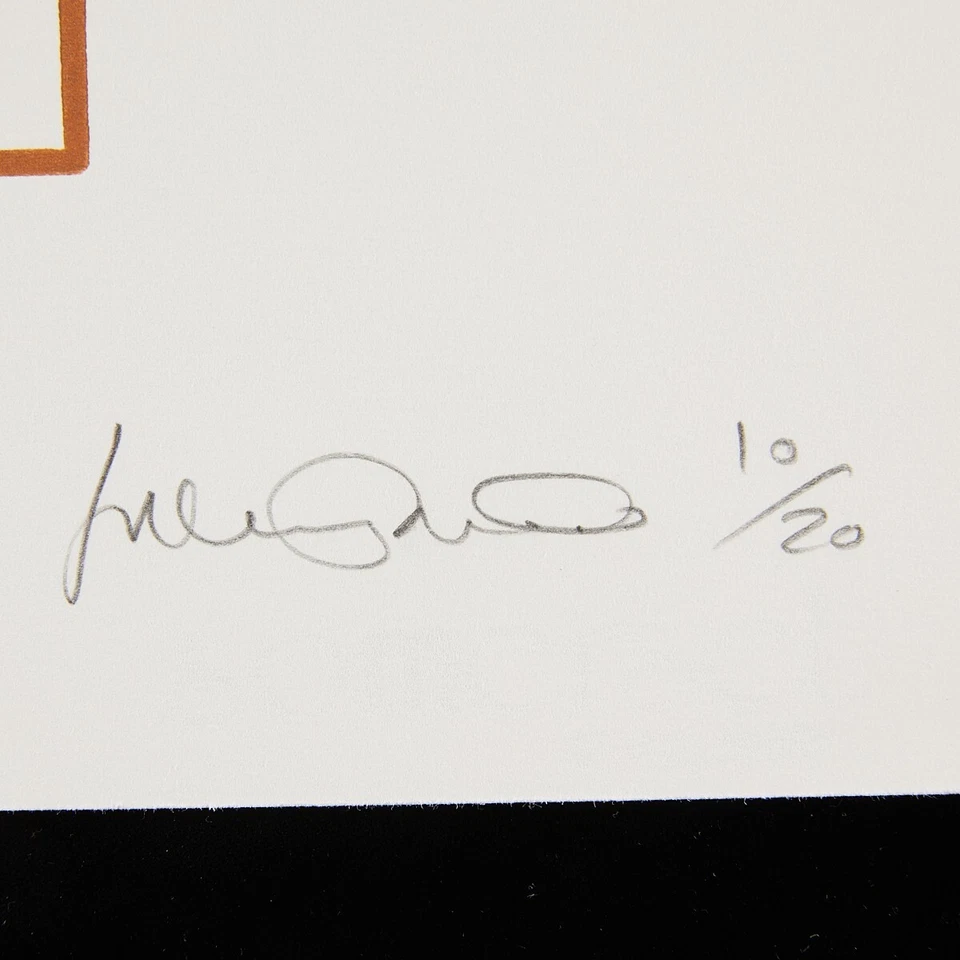 Grabado en madera Julian Opie "Apartamento 3" 2021 Foto 4 de 4