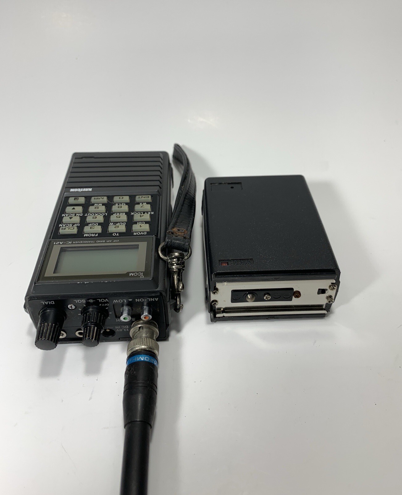 ICA21 HANDHELD 20CHANNEL VHF AIR BAND RADIO TRANSCEIVER. eBay