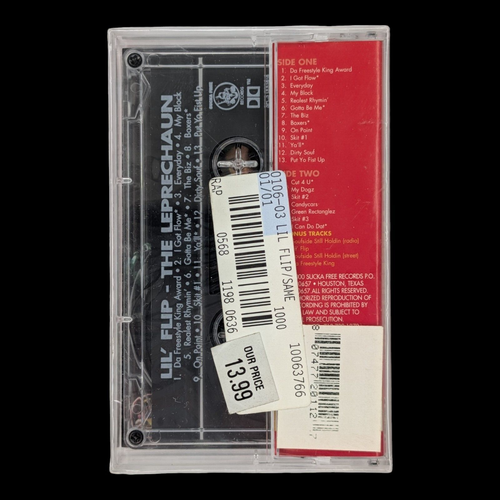 SEALED, Lil' Flip – The Leprechaun, Audio Cassette, 1st edition, US, 2000 - Picture 2 of 6