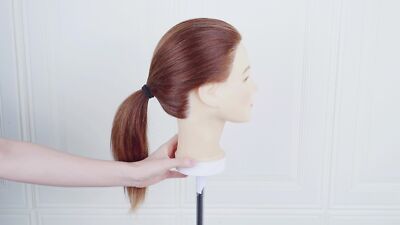 Human Hair Clip-In Topper, Integrated Top Piece, Adult Size s-l400.jpg main image 4