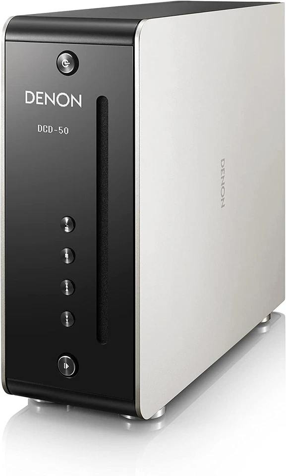Denon DCD-50SP CD Player D/A Converter MP3/WMA File Playback Premium Silver F/S - Image 2 of 4