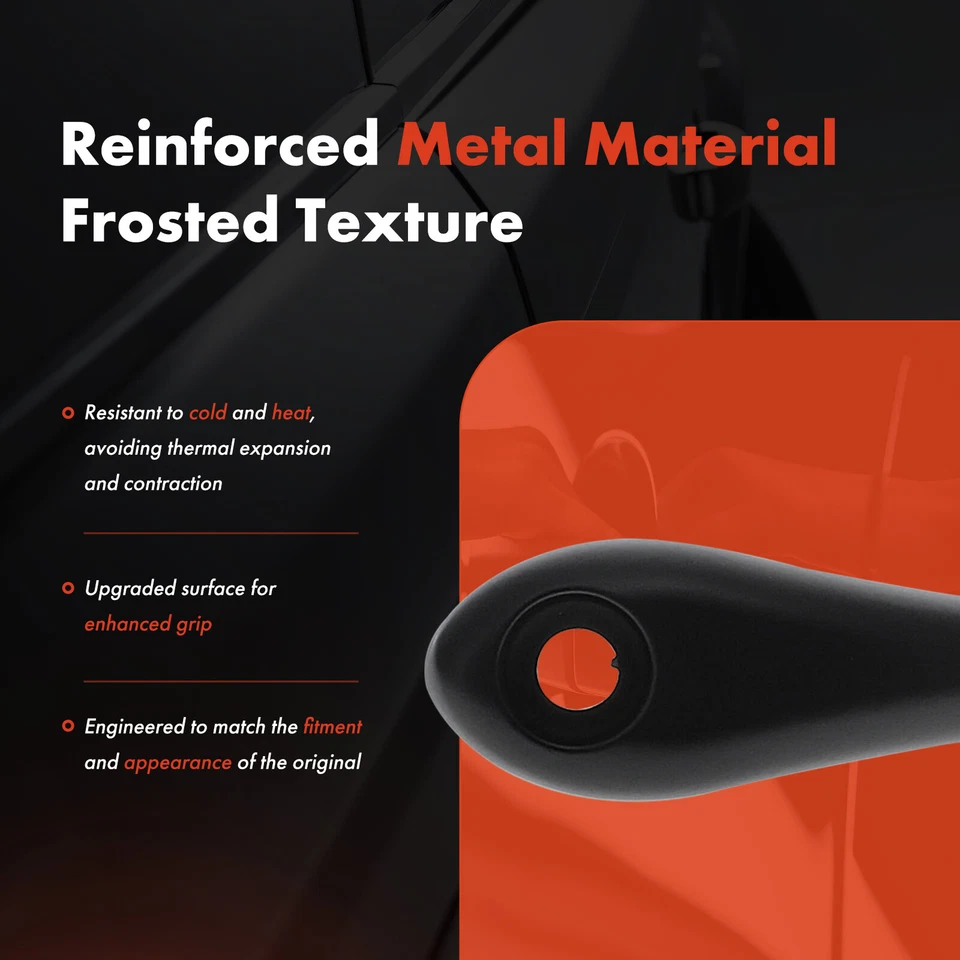 Manija reguladora de ventana delantera negra para Peterbilt 378 1990-1998 330 357 385 Foto 4 de 4