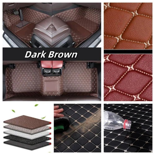 Car Floor Mats Fit Tesla All Models Cargo Liners Waterproof Custom Carpets Mats - Imagen 6 de 38