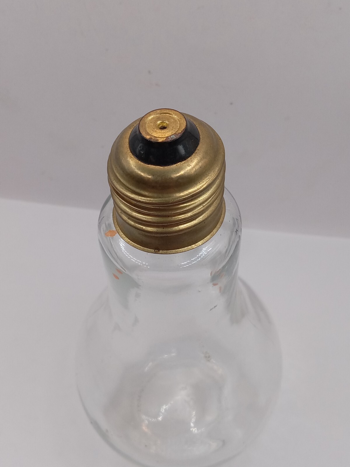 Light Bulb Shaped Novelty  Bottle Screw Top 5.5