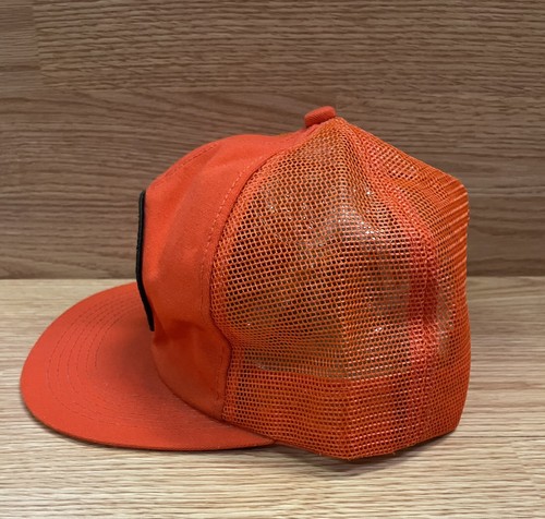 Vintage Champion Inc concrete company trucker hat with patch logo K Products USA - 第 3/7 張圖片