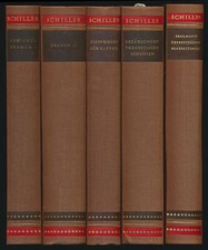 Schiller, Sämtliche Werke. 5 Bände.