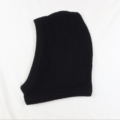 Rick Owens Black Cashmere Knit Balaclava Hood Luxor FW23 | eBay
