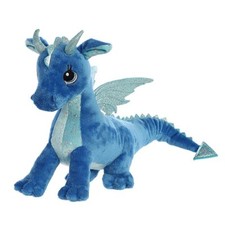Aurora - Sparkle Tales - 16" Indigo Dragon Enchanting Stuffed Animal