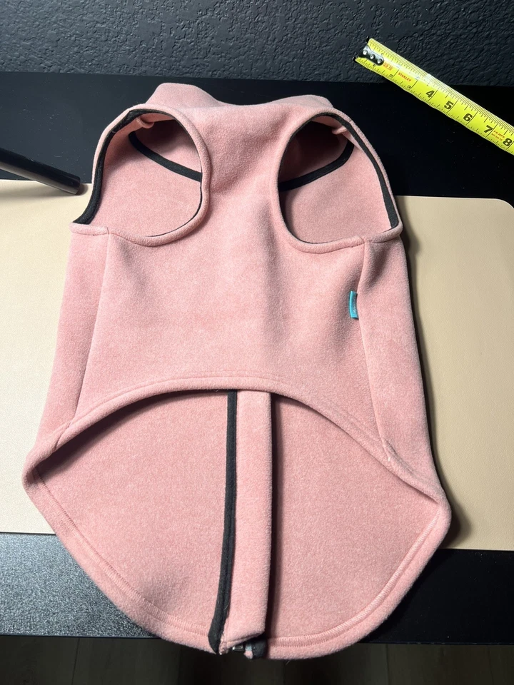 Gooby Microfiber Stretch Fleece Vest Dog Sweater Color Salmon 2X-Large Pullover - Image 4 of 4