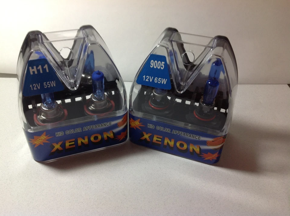 WAAFJGS 7500K 9005 HB3(65W)+ 9006(55W)+H11 (55W) XENON SUPER WHITE BULBS - Image 3 of 3