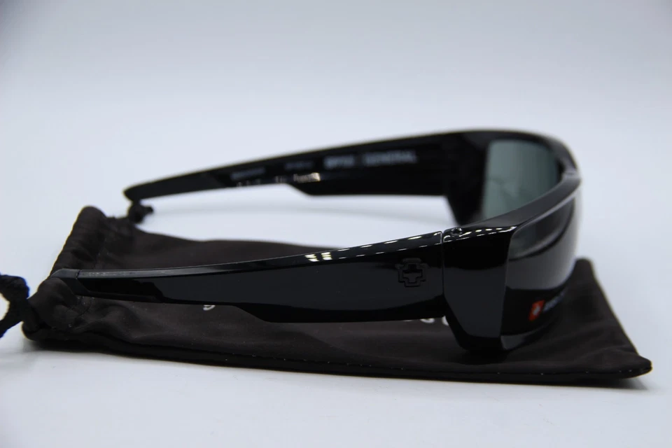 NUEVAS GAFAS DE SOL SPY+ OPTICS GENERAL SPYZ87-2 Q4DV NEGRAS MONTURAS AUTÉNTICAS 66-17 Foto 4 de 4