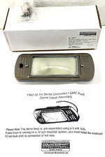 1947 1955 1er. CONJUNTO LÁMPARA DOMO CAMIÓN CHEVY GMC CON BASE PINTADA #47-13771