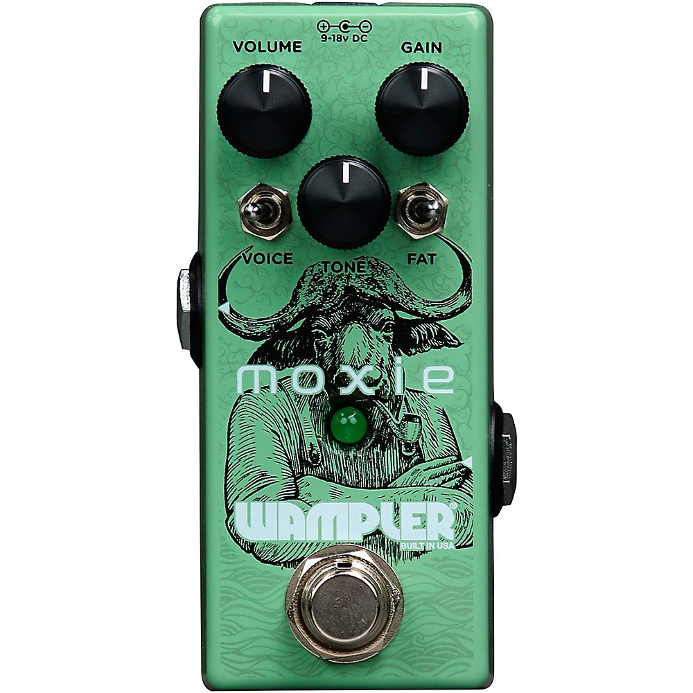 Педаль эффектов Wampler Moxie Overdrive Зеленая