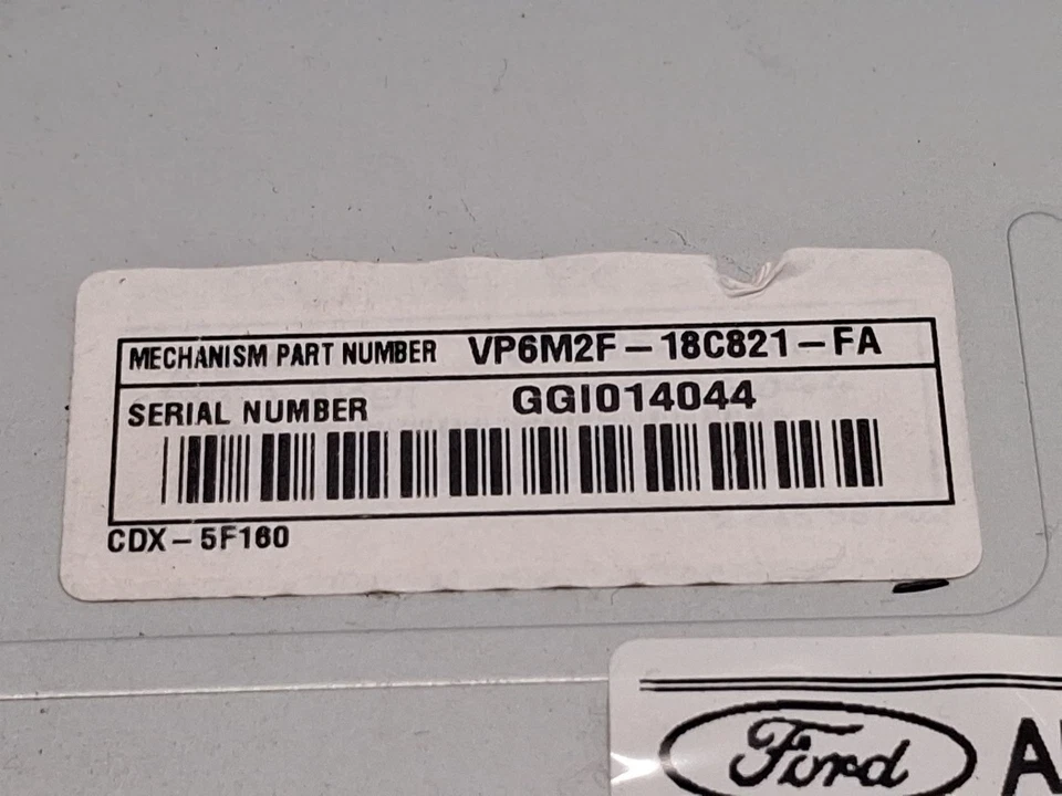 7S7T18C939DE AUDIOSYSTEM / RADIO-CD / VP6M2F18C821FA / 2635751 FÜR FORD MONDEO I - Bild 2 von 4