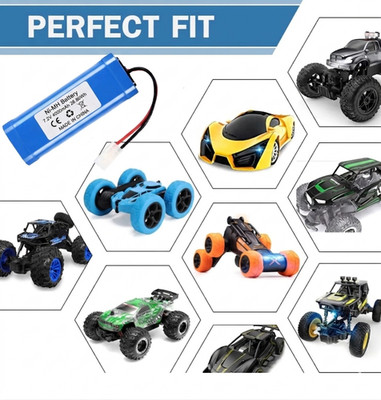 7,2V NiMH Akku 4000mAh Ni-MH Akku für RC Auto Boot Fahrzeuge