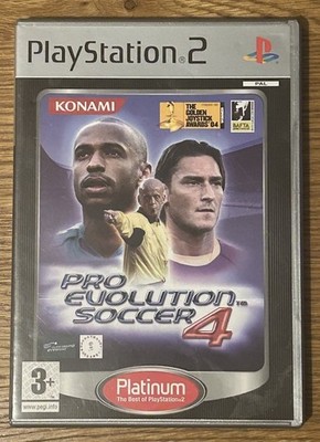 Pro Evolution Soccer 4 (Platinum) - PlayStation 2 - Komplett in OVP (PAL)